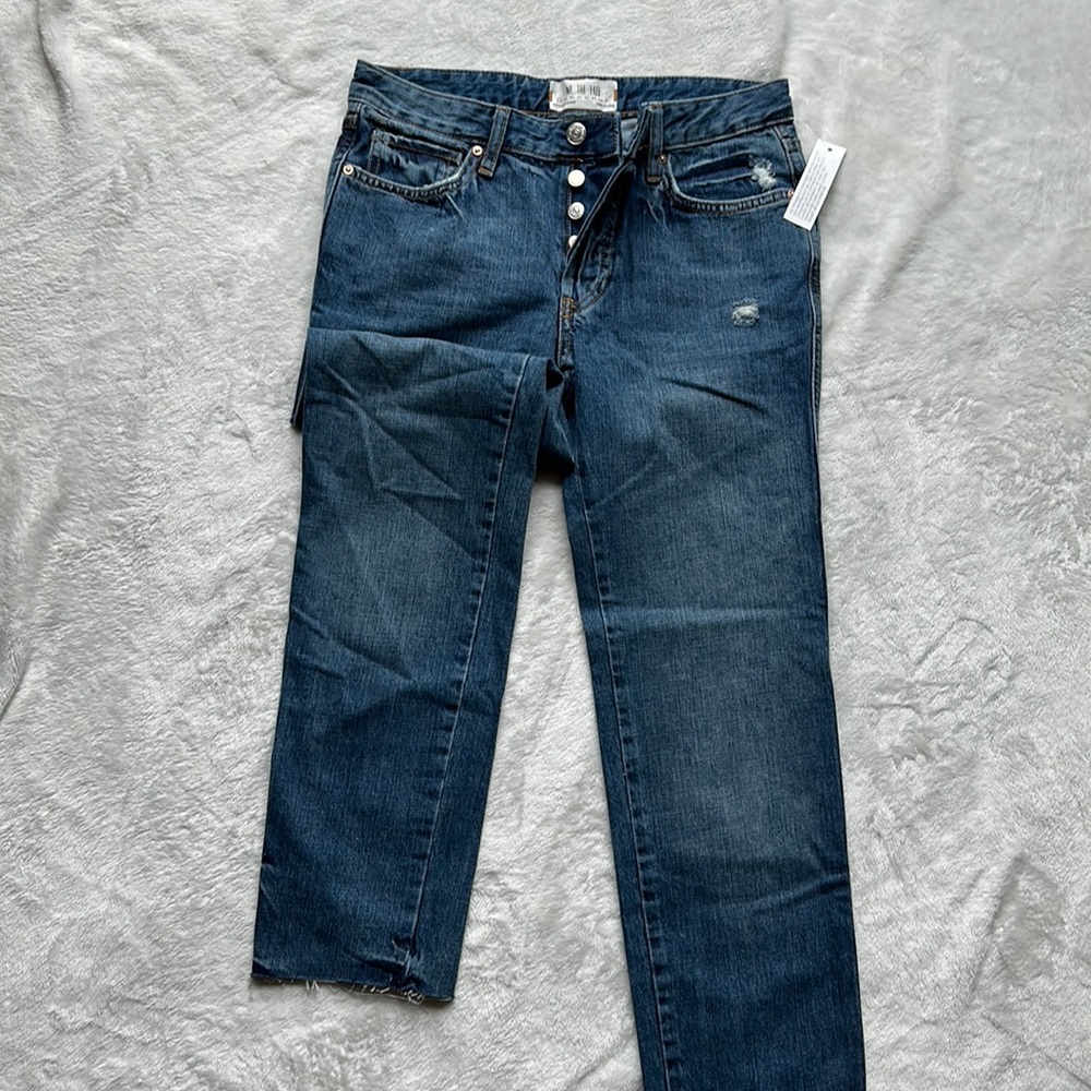 We The Free Distressed Blue Jeans size 24